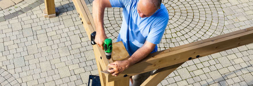 installer une pergola ou une tonnelle